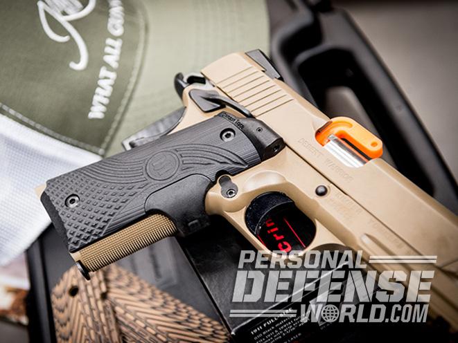 crimson trace laser test kimber desert warrior