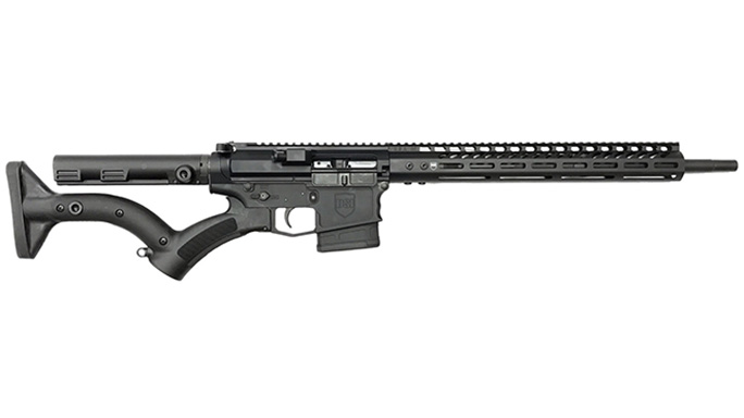 dark storm ds-10 typhoon featureless black rifle left profile