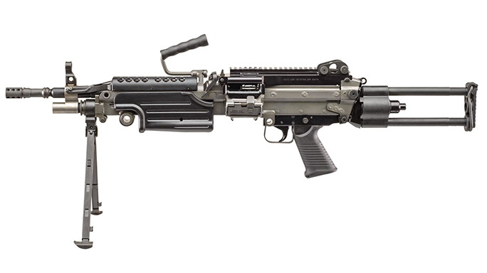 FN M249S PARA rifle left profile