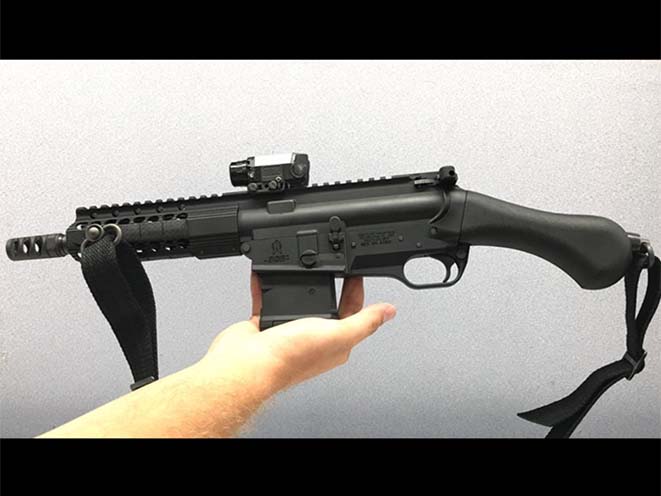 Fightlite Raider pistol with magazine