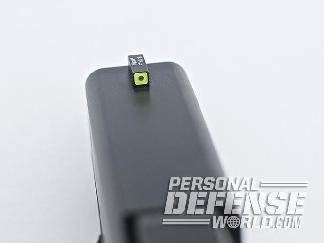 glock 19 edc pistol front sight