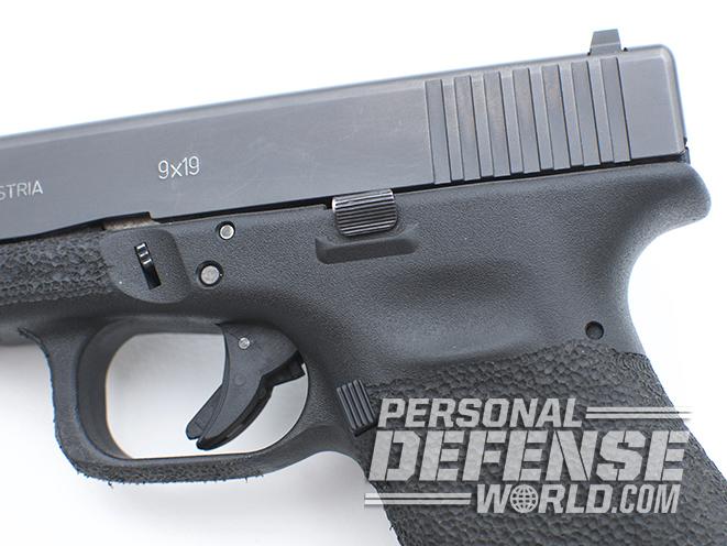 glock 19 edc pistol vickers slide stop
