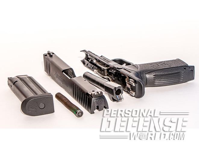 Remington RP9 PISTOL field stripped