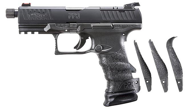 Walther PPQ M2 Q4 TAC pistol backstraps