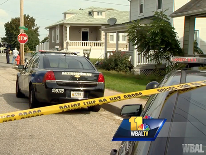 baltimore police shooting