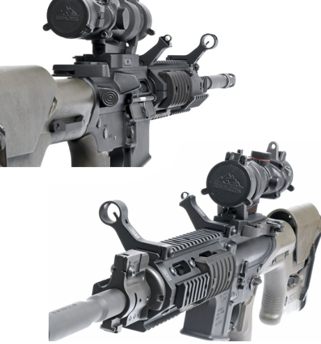 ar-15 backup iron sights (buis)