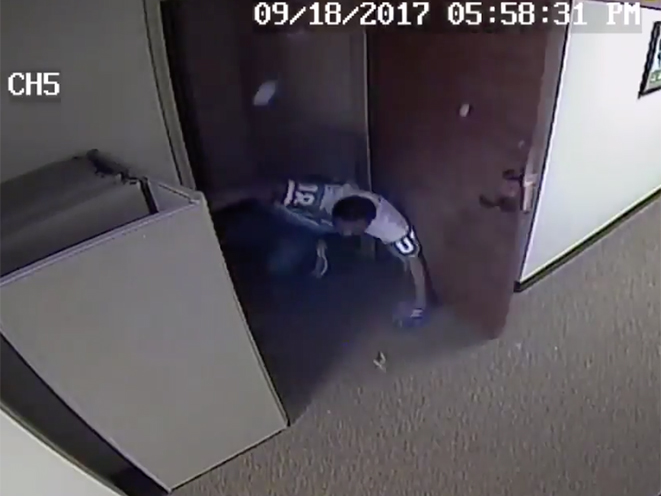 north carolina office intruder