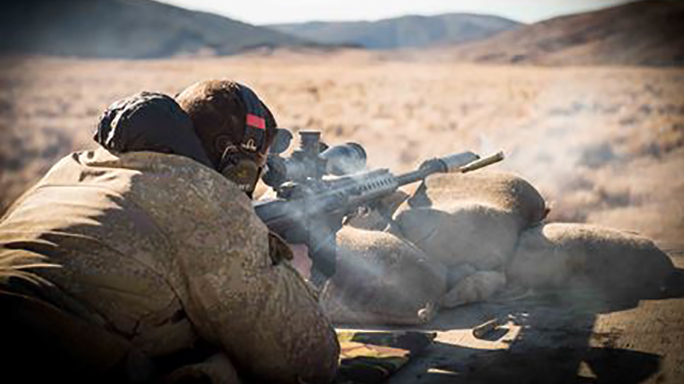 New Zealand Defense Force barrett MRAD