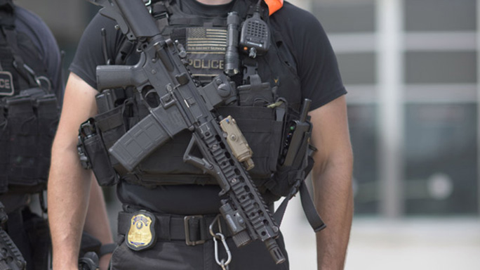 secret service rifle