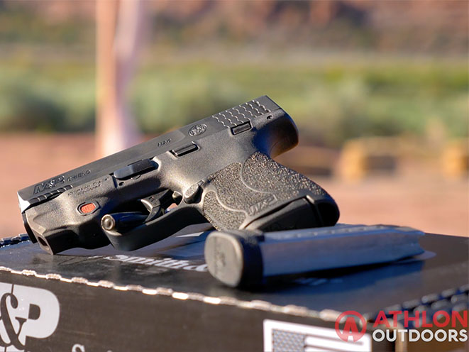 Smith & Wesson M&P Shield M2.0 Pistol Range Athlon outdoors Rendezvous