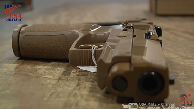 us army m17 m18 pistol side view