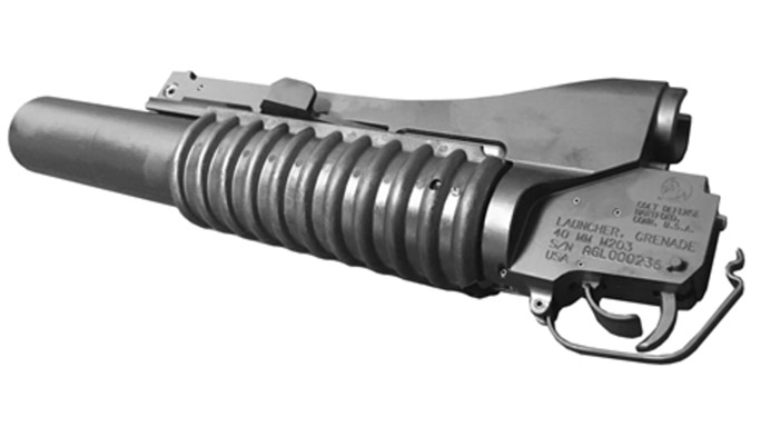 Colt M203 37mm grenade launcher 12-inch barrel