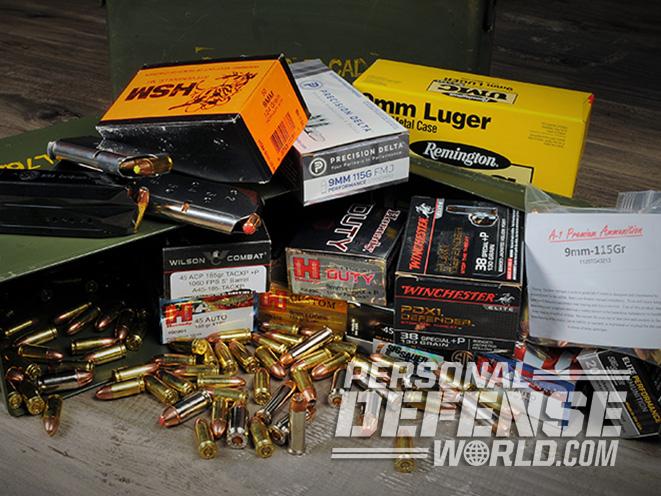 handgun ammo collection