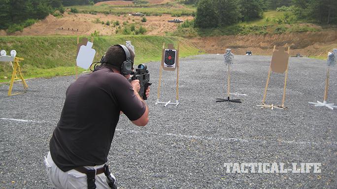 KRISS Vector Gen II SBR shooting