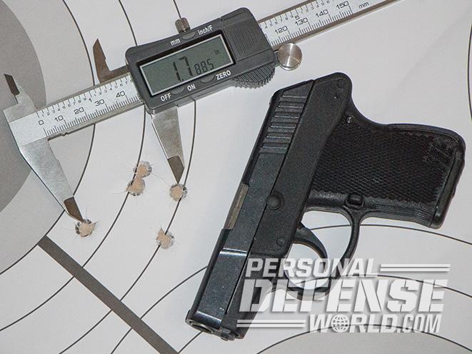 Kel-Tec P-3AT target