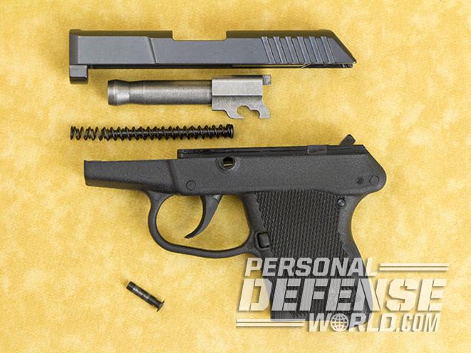 Kel-Tec P-3AT disassembled