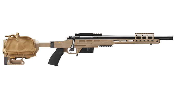 Kimber Advanced Tactical SRC II rifle with bag right profile