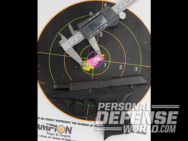 kel-tec p-3at Ruger LCP target