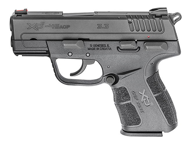 springfield xde 45 ACP left profile