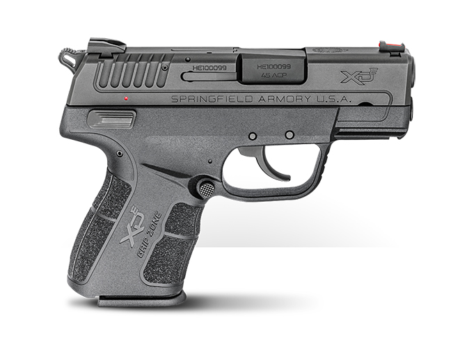 springfield xde 45 ACP right profile