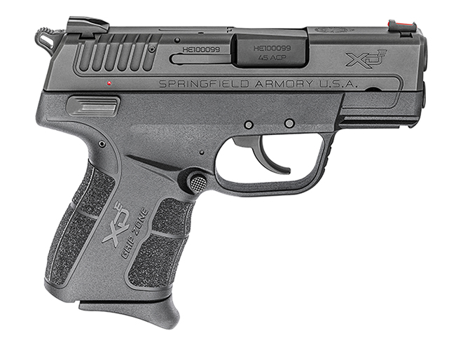 springfield xde 45 ACP pinky extension right profile