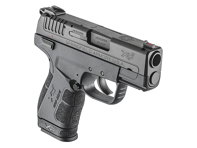 springfield xde 45 ACP grip extension right angle