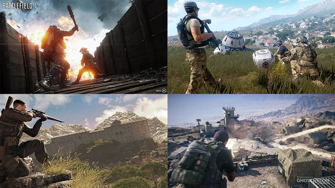 First-Person Shooter Video Games Holidays