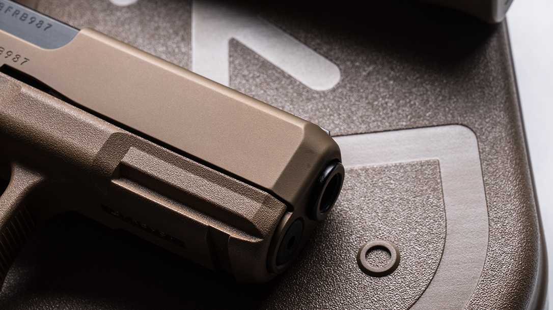 Glock 19X pistol release barrel