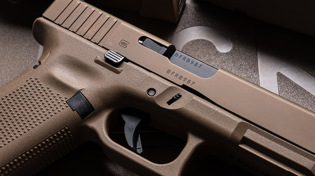 Glock 19X pistol release slide