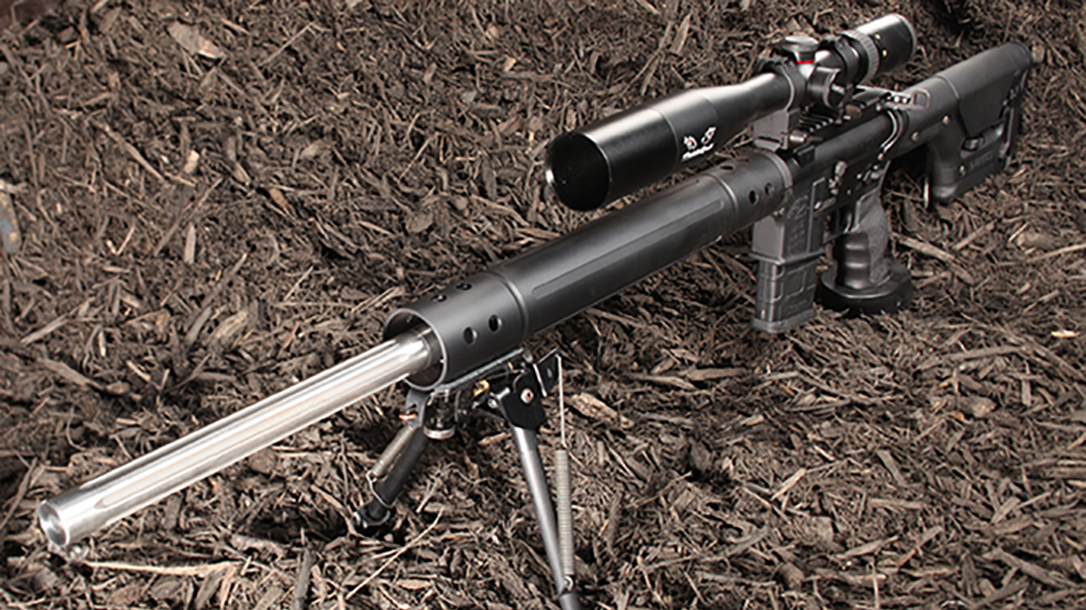 anderson heavy barrel varminter rifle