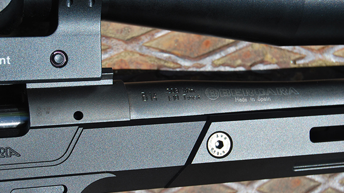 Bergara B-14 BMP rifle engraving