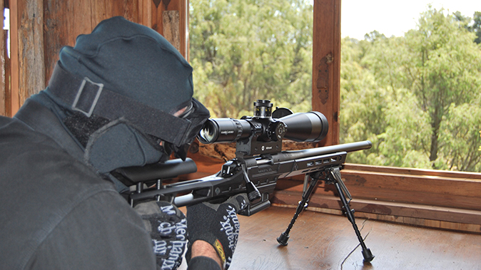 Bergara B-14 BMP rifle shooting