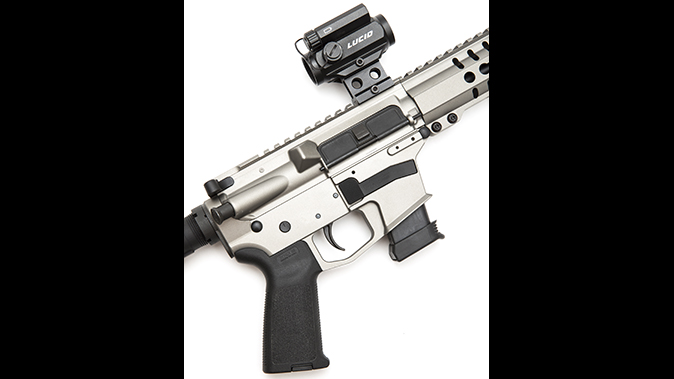 CMMG MkG DRB rifle optic