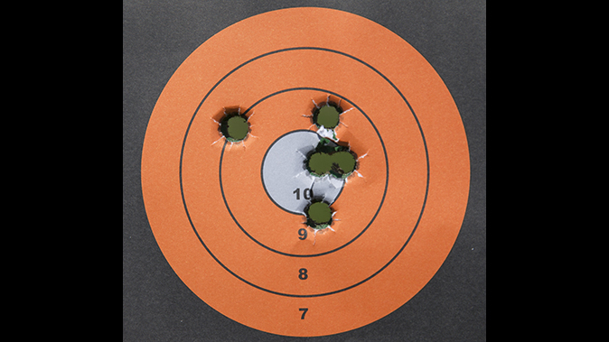 CMMG MkG DRB rifle target