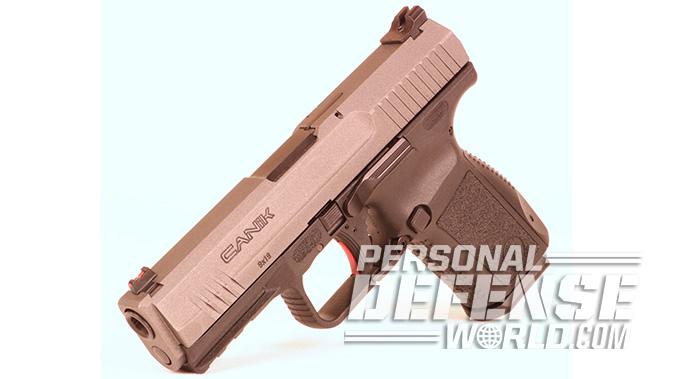 Canik TP9SF Elite-S pistol left angle