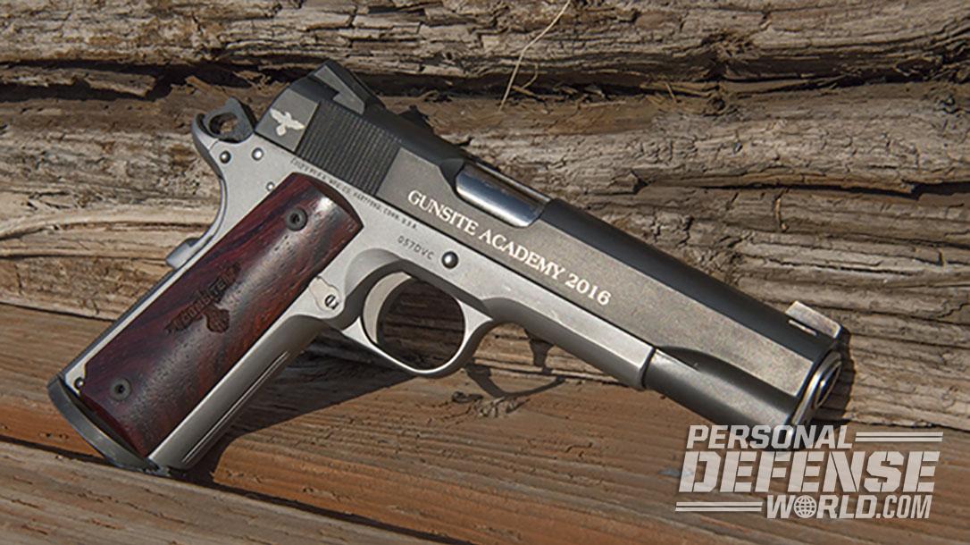 Colt Gunsite 1911 pistol