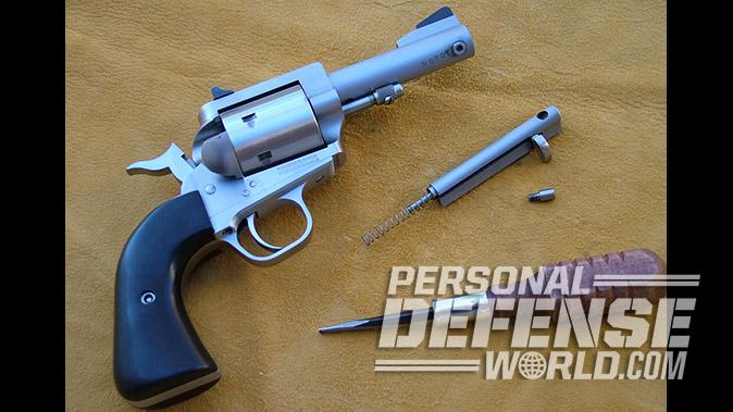 Freedom Arms Model 97 revolver cylinder pin