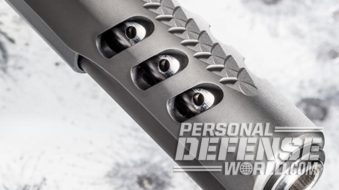 Kimber Super Jägare pistol closeup