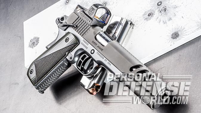 Kimber Super Jägare pistol left angle