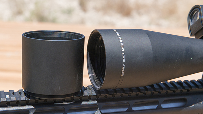 Leupold Mark 8 3.5-25x56mm M5B2 objective lens cover