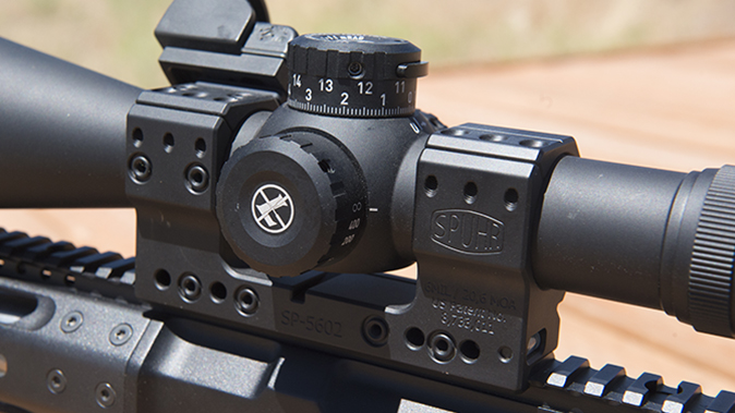 Leupold Mark 8 3.5-25x56mm M5B2 side view
