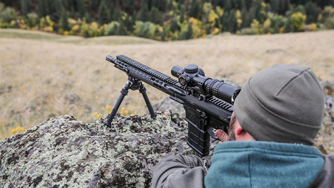 Nightforce NX8 ATACR 1-8x24 F1 scope aiming