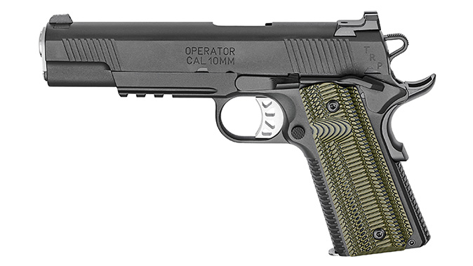 Springfield TRP Operator 10mm pistol left profile