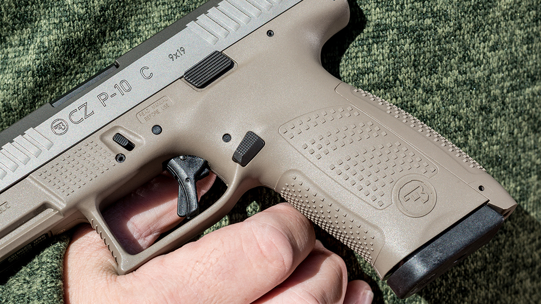 CZ P-10 C Pistol Athlon Outdoors Rendezvous grip