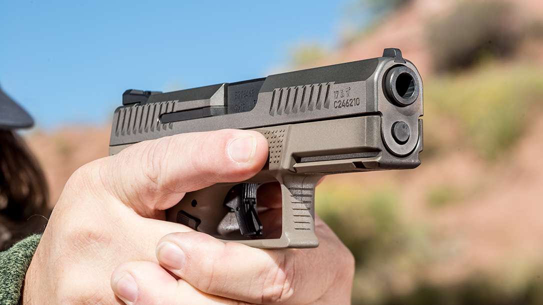 CZ P-10 C Pistol Athlon Outdoors Rendezvous range