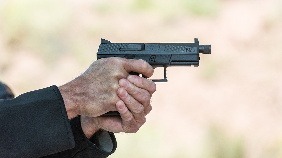 CZ P-10 C Pistol Athlon Outdoors Rendezvous suppressor ready