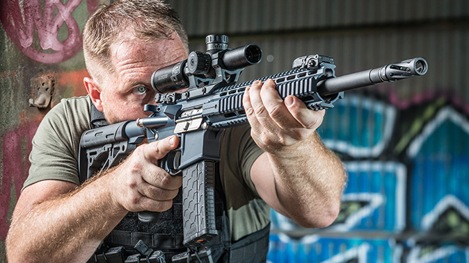 Battle Rifle Company BR4 Cutlass rifle gas system