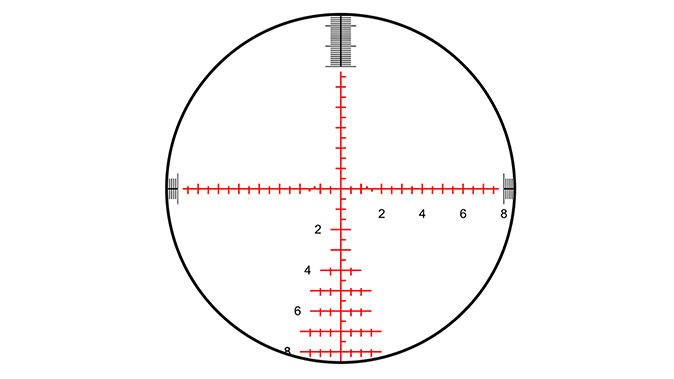 Black Rain Ordnance Predator rifle reticle