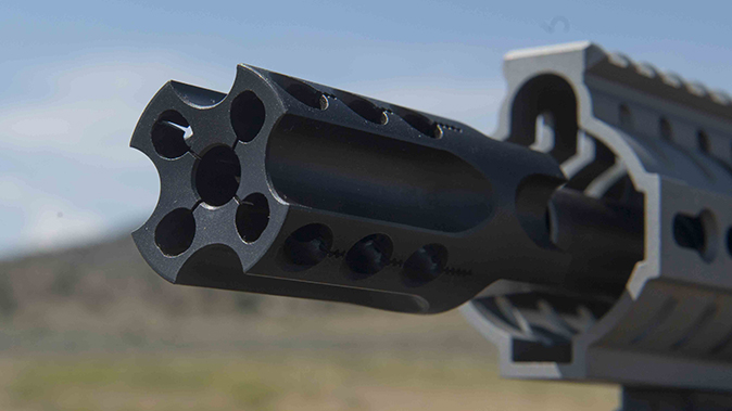 CMMG MkW-15 XFT2 rifle brake