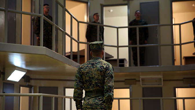 Camp Hansen CCU watch guard